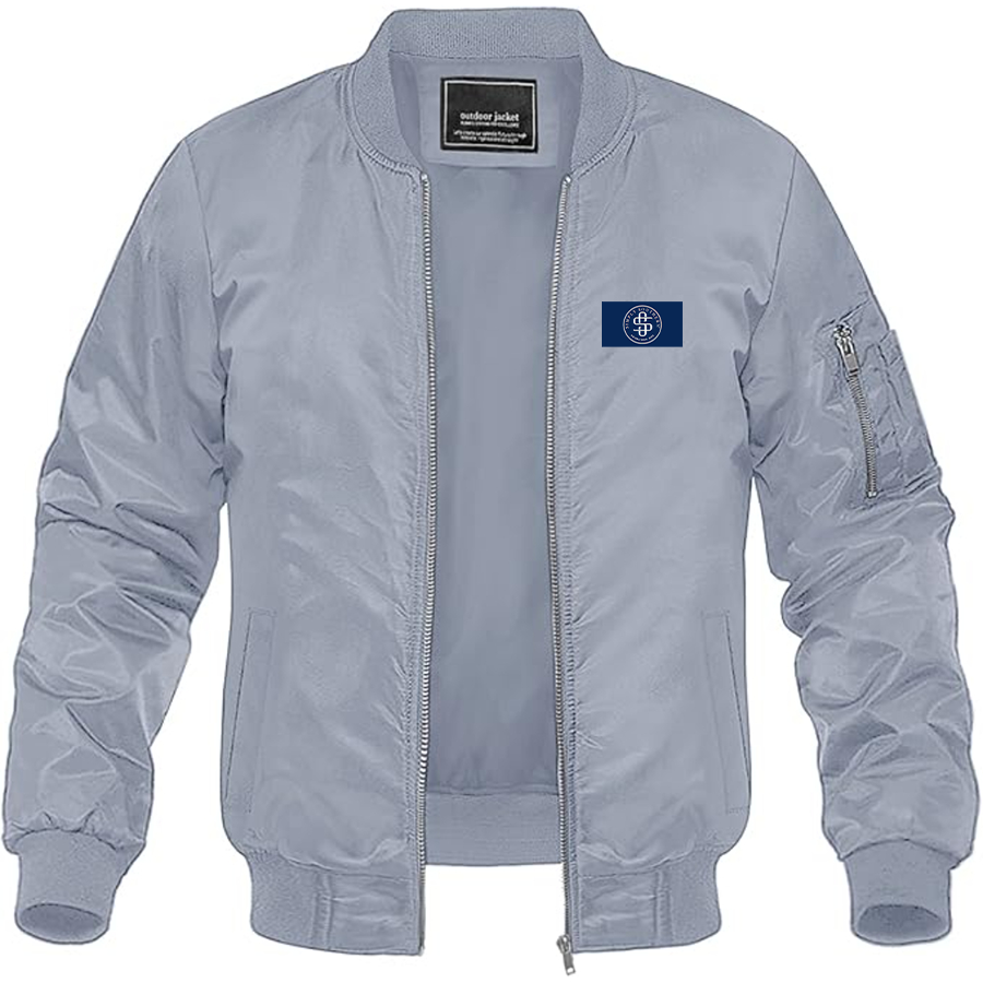 Men's Simply Southern Logo Lightweight Bomber Jacket