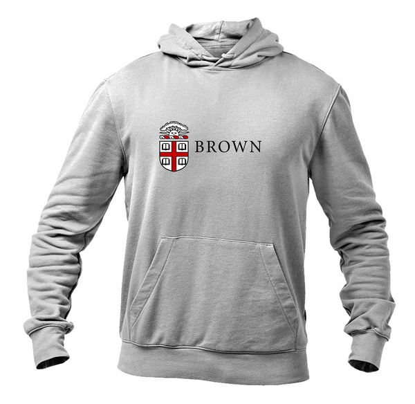 Men's Brown University Softstyle Midweight Hooded Sweatshirt
