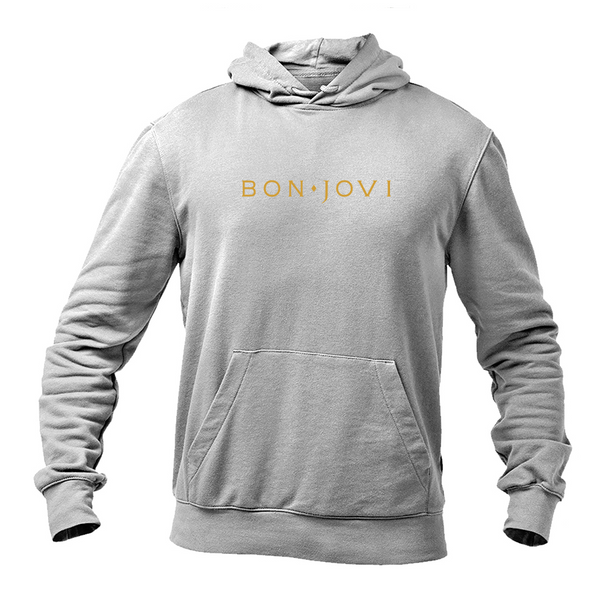 Men's Bon Jovi Logo Pullover Hoodie