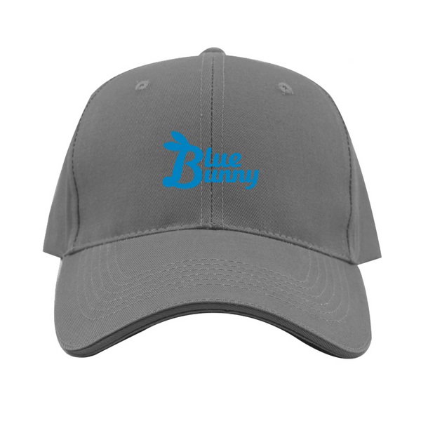 Blue Bunny  Logo  Dad Baseball Cap Hat