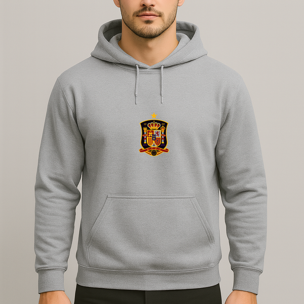 Men's Spain National Soccer Team Pullover Hoodie