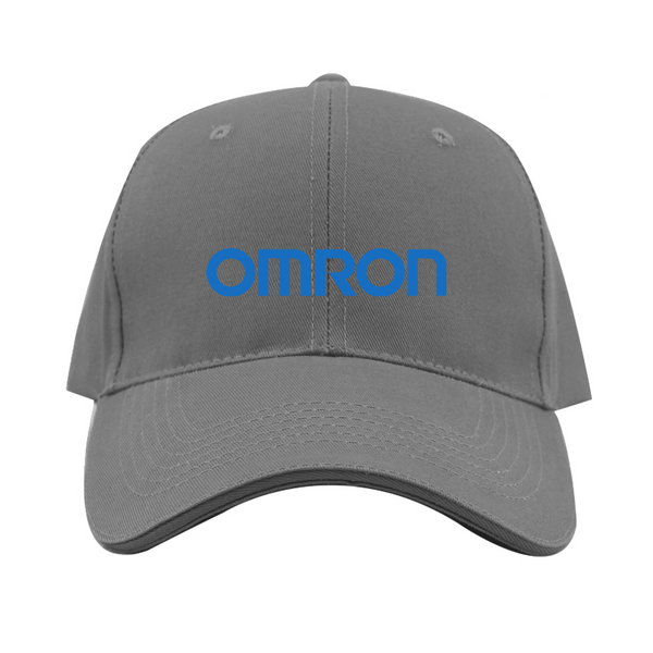 Omron Logo  Dad Baseball Cap Hat