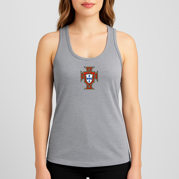 Women's Portugal National Soccer Team Racerback Tank Top