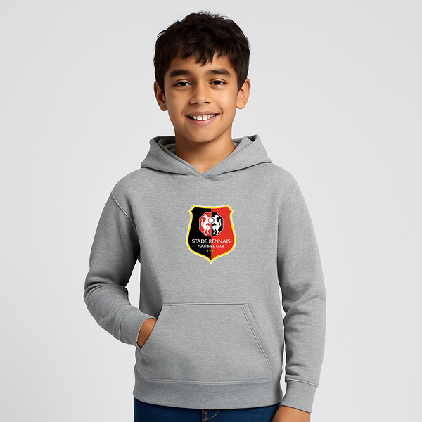 Youth Kids Stade Rennais FC Pullover Hoodie