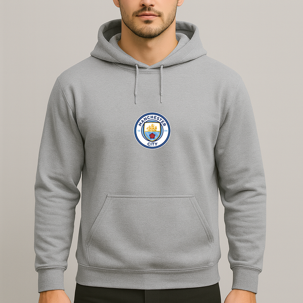 Men's Manchester City Soccer Pullover Hoodie