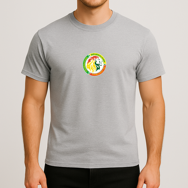Men's Senegal National Soccer Team Cotton T-Shirt