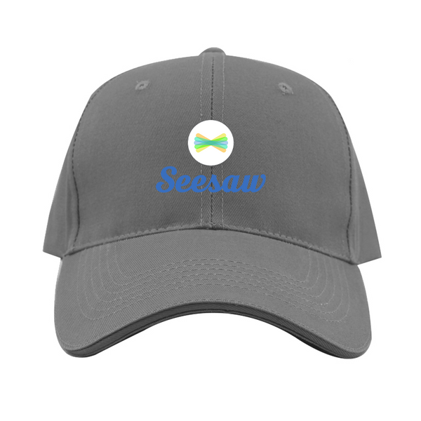Seesaw  Logo  Dad Baseball Cap Hat