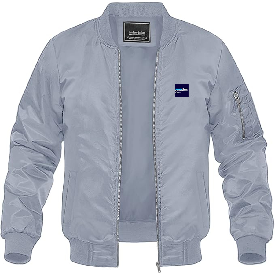 Men's Australian Cyber Collaboration Centre Logo Lightweight Bomber Jacket