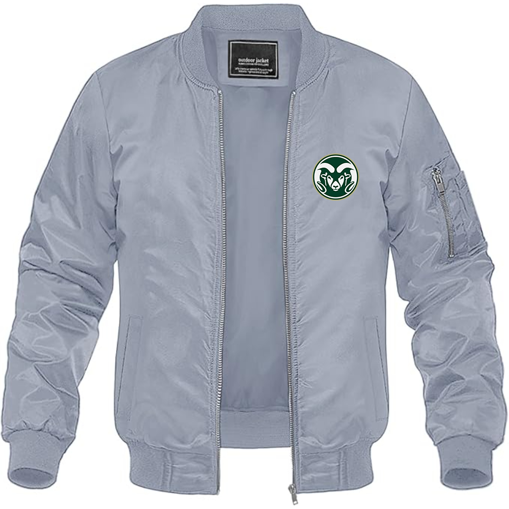 Men's Colorado State Rams Lightweight Bomber Jacket