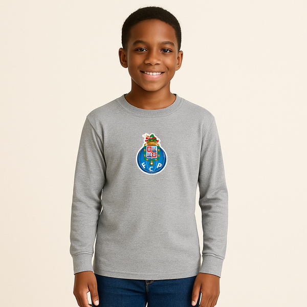 Youth Kids Porto FC Long Sleeve T-Shirt