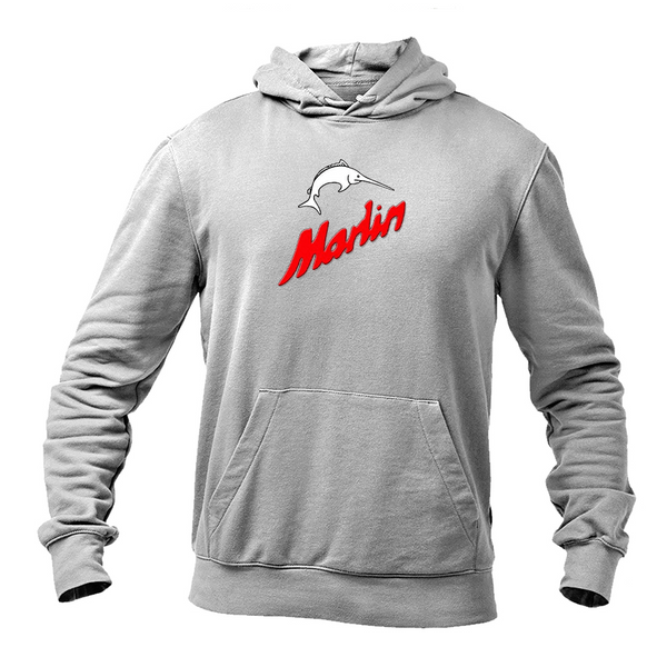 Men's Marlin Logo Pullover Hoodie