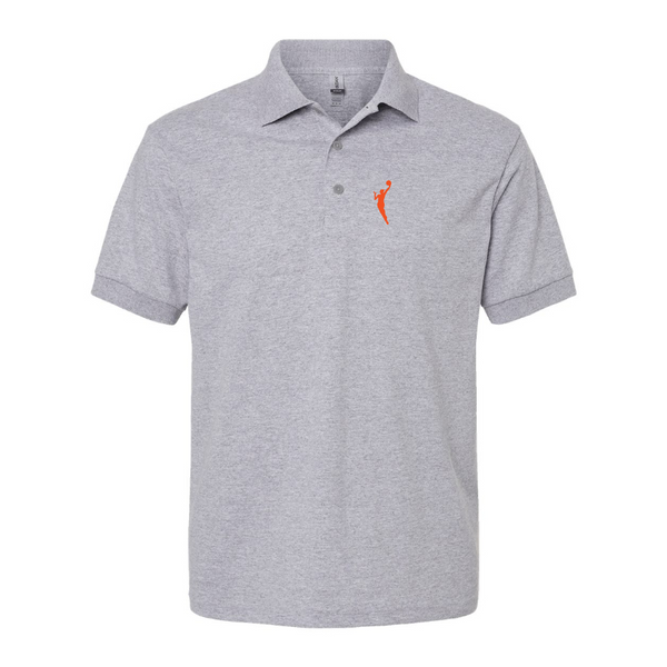 Men's WNBA Symbol Logo Dry Blend Polo