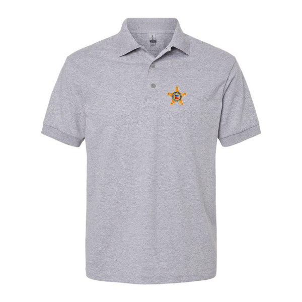 Men's Secret Service Star Logo Dry Blend Polo