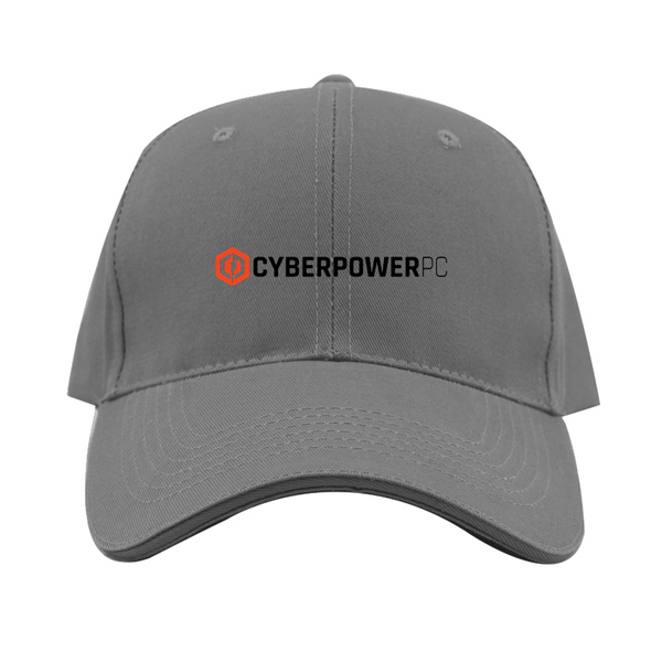 CyberPowerPC Logo  Dad Baseball Cap Hat