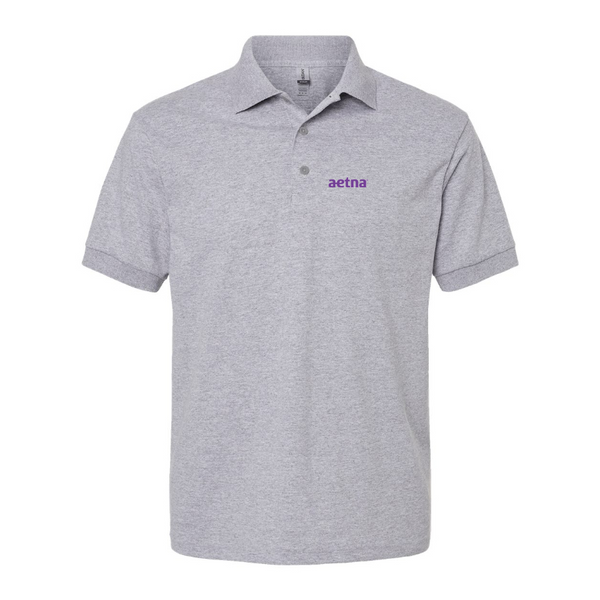 Men's Aetna Logo Dry Blend Polo