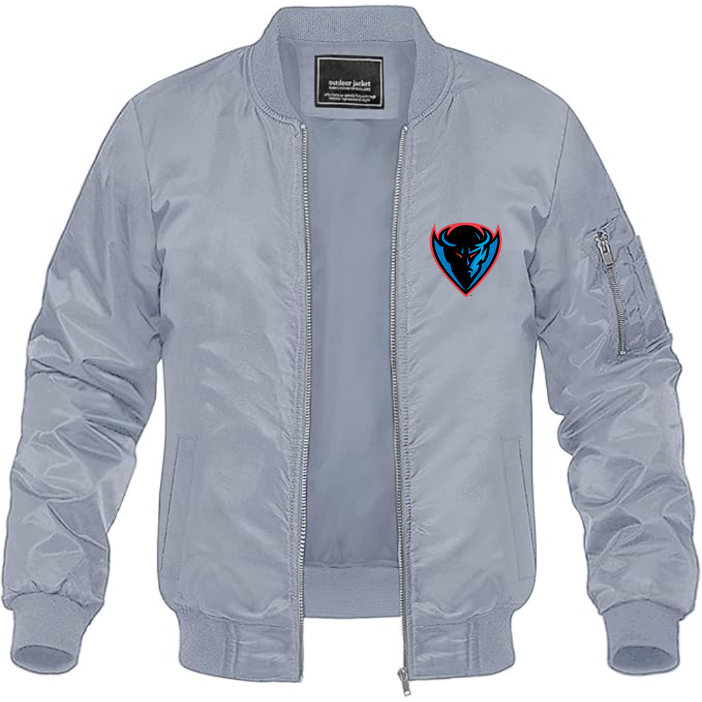 Men's DePaul Blue Demons Lightweight Bomber Jacket