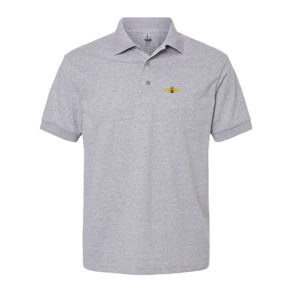 Men's Belgian Air Force Logo Dry Blend Polo