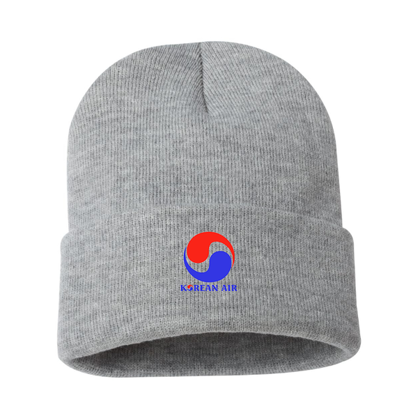 Korean Air Logo Beanie Hat