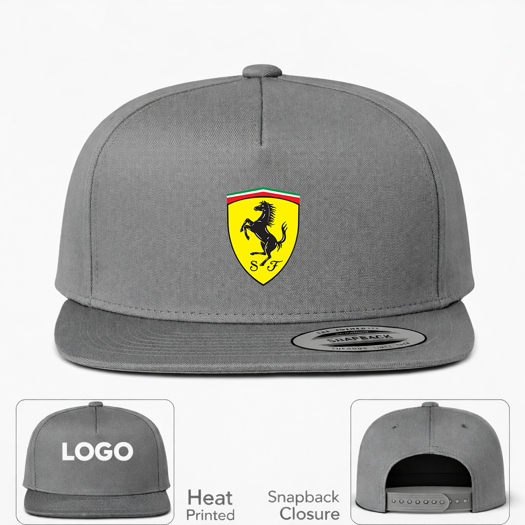 Ferrari Motorsport  Car Snapback Hat