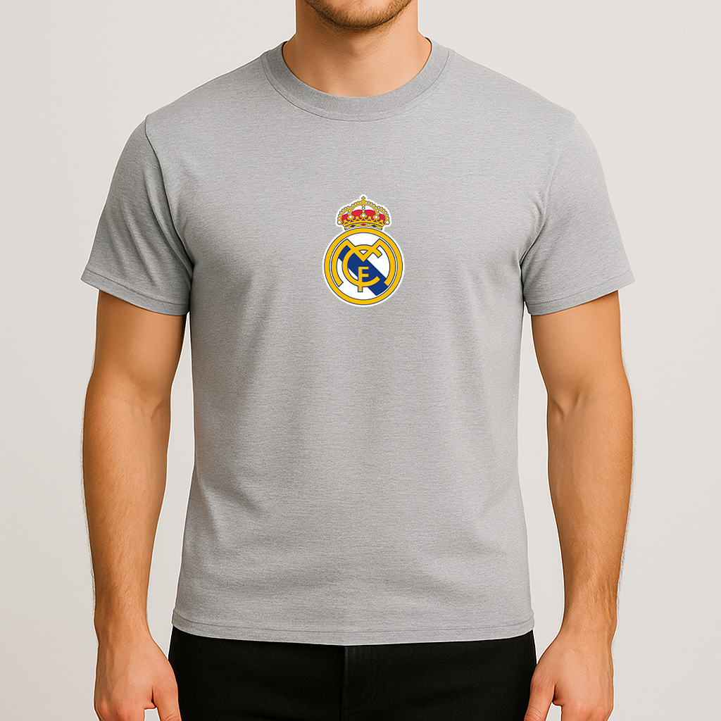 Men’s Real Madrid Soccer Cotton T-Shirt