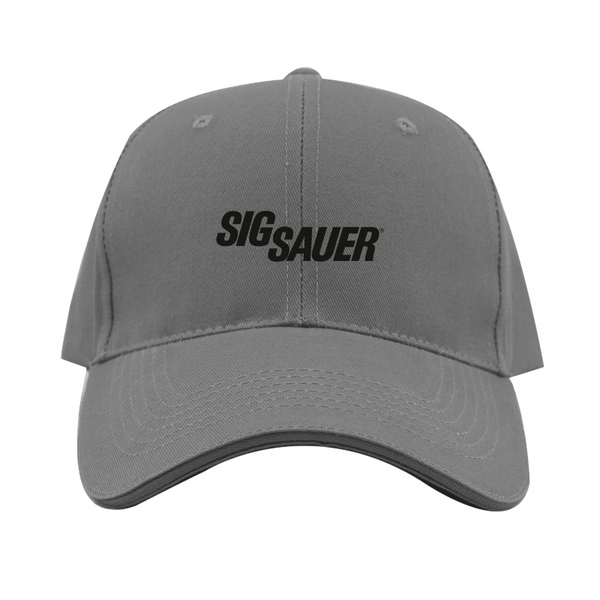 Sig Sauer Logo  Dad Baseball Cap Hat