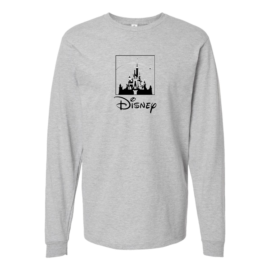 Men's Walt Disney Cartoon  Long Sleeve T-Shirt