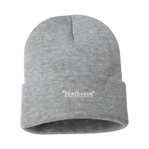 Matheson Logo  Beanie Hat