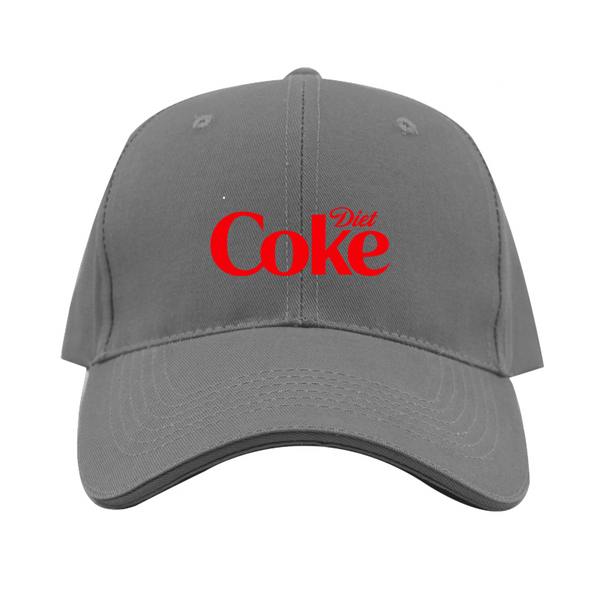 Diet Coke Logo  Dad Baseball Cap Hat