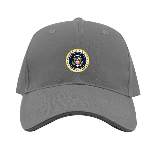 USA President Seal Logo  Dad Baseball Cap Hat
