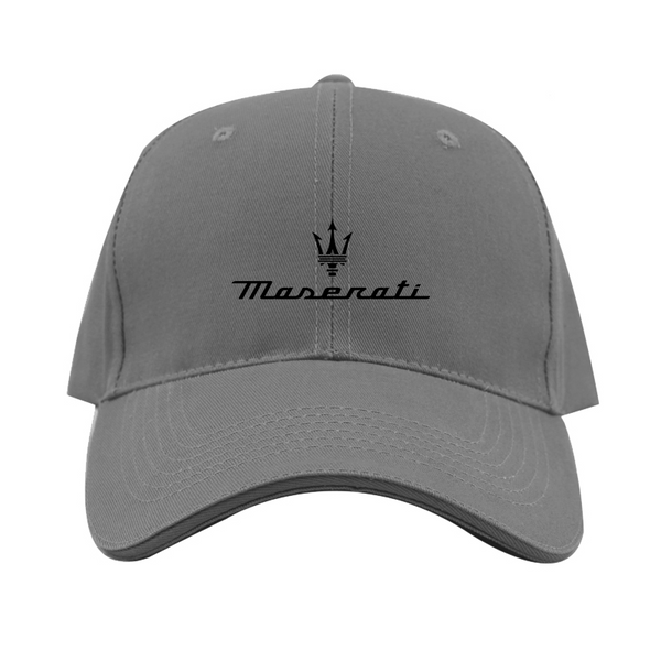 Maserati  Logo  Dad Baseball Cap Hat