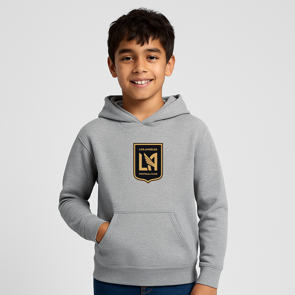 Youth Kids LAFC Los Angeles Football Club Pullover Hoodie