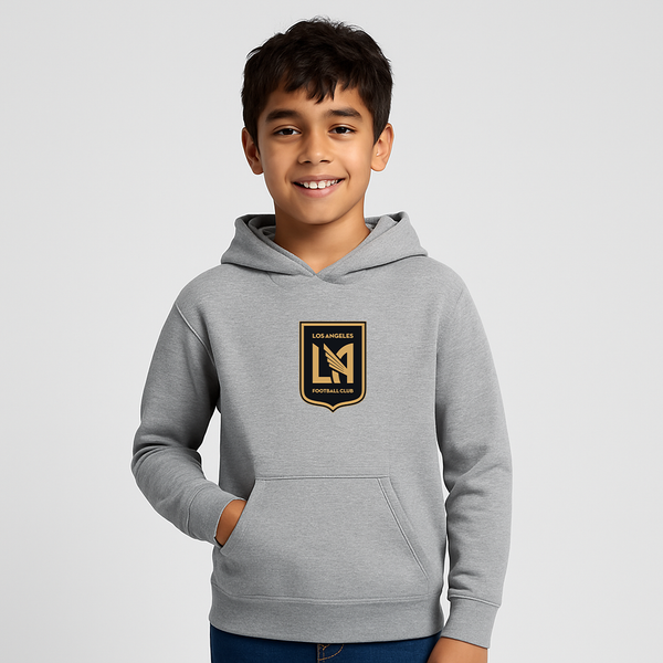 Youth Kids LAFC Los Angeles Football Club Pullover Hoodie