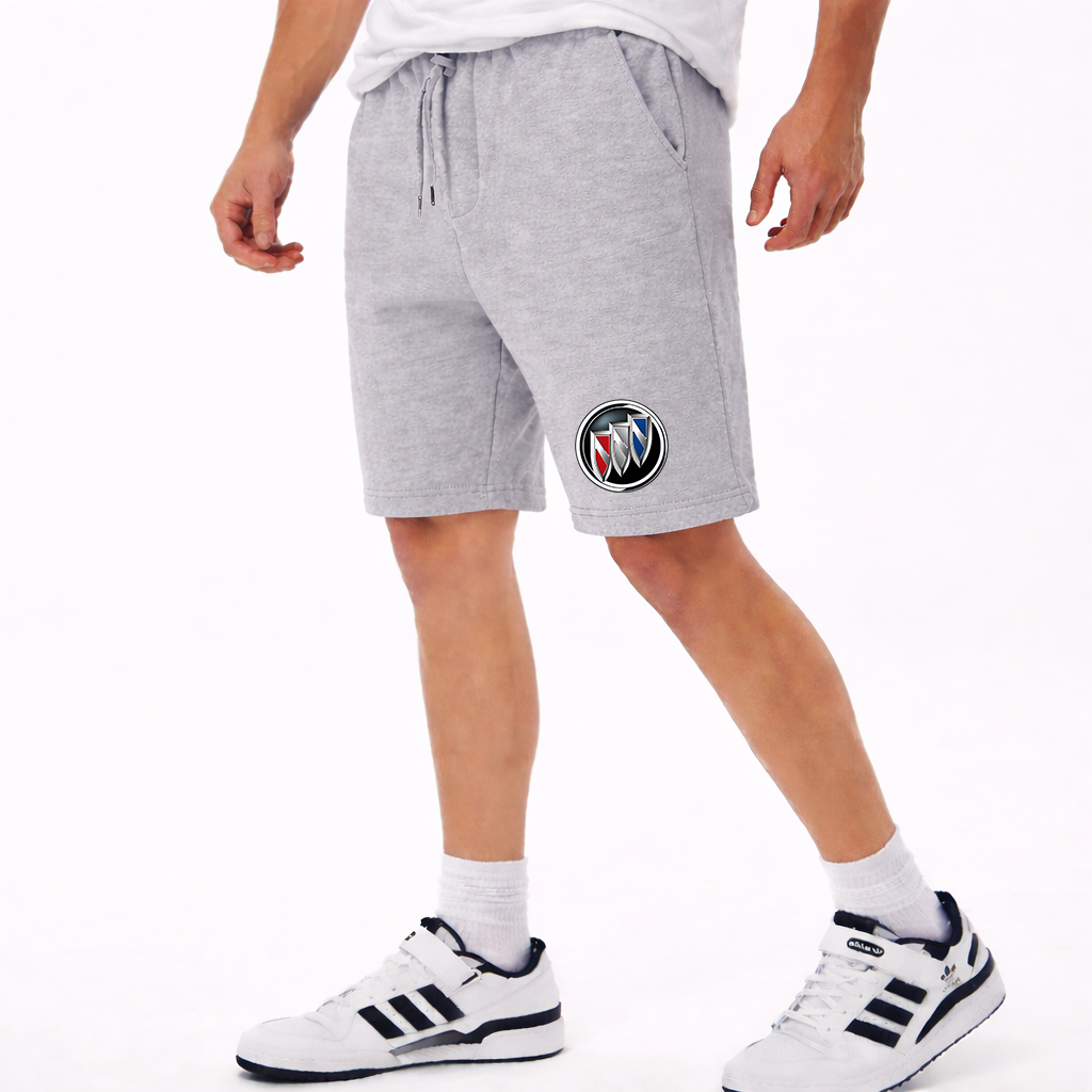 Men's  Buick Motorsports Car Athletic Fleece Shorts