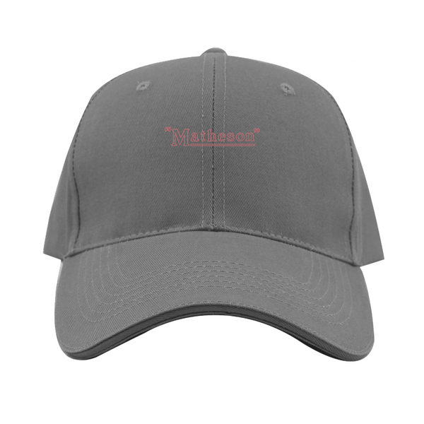 Matheson  Logo Dad Baseball Cap Hat
