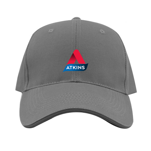 Atkins Logo  Dad Baseball Cap Hat