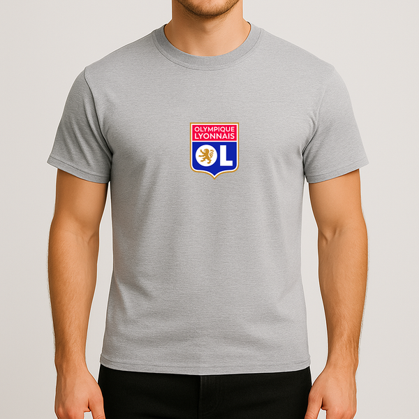 Men's Olympique Lyonnais FC Cotton T-Shirt