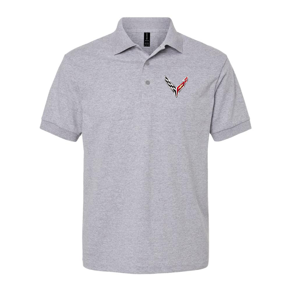 Men's Chevrolet Corvette Dry Blend Polo