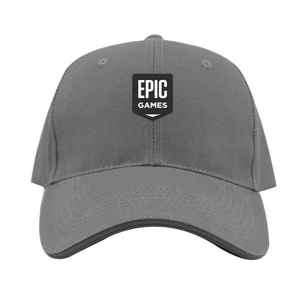 Epic Games Logo  Dad Baseball Cap Hat