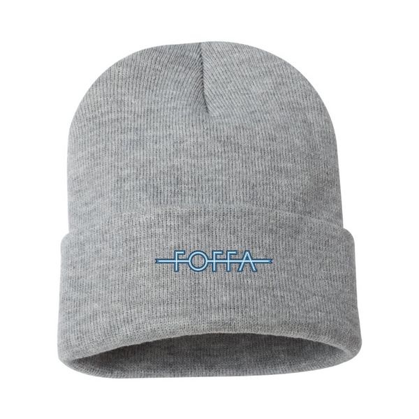 Foffa Blue Logo Beanie Hat