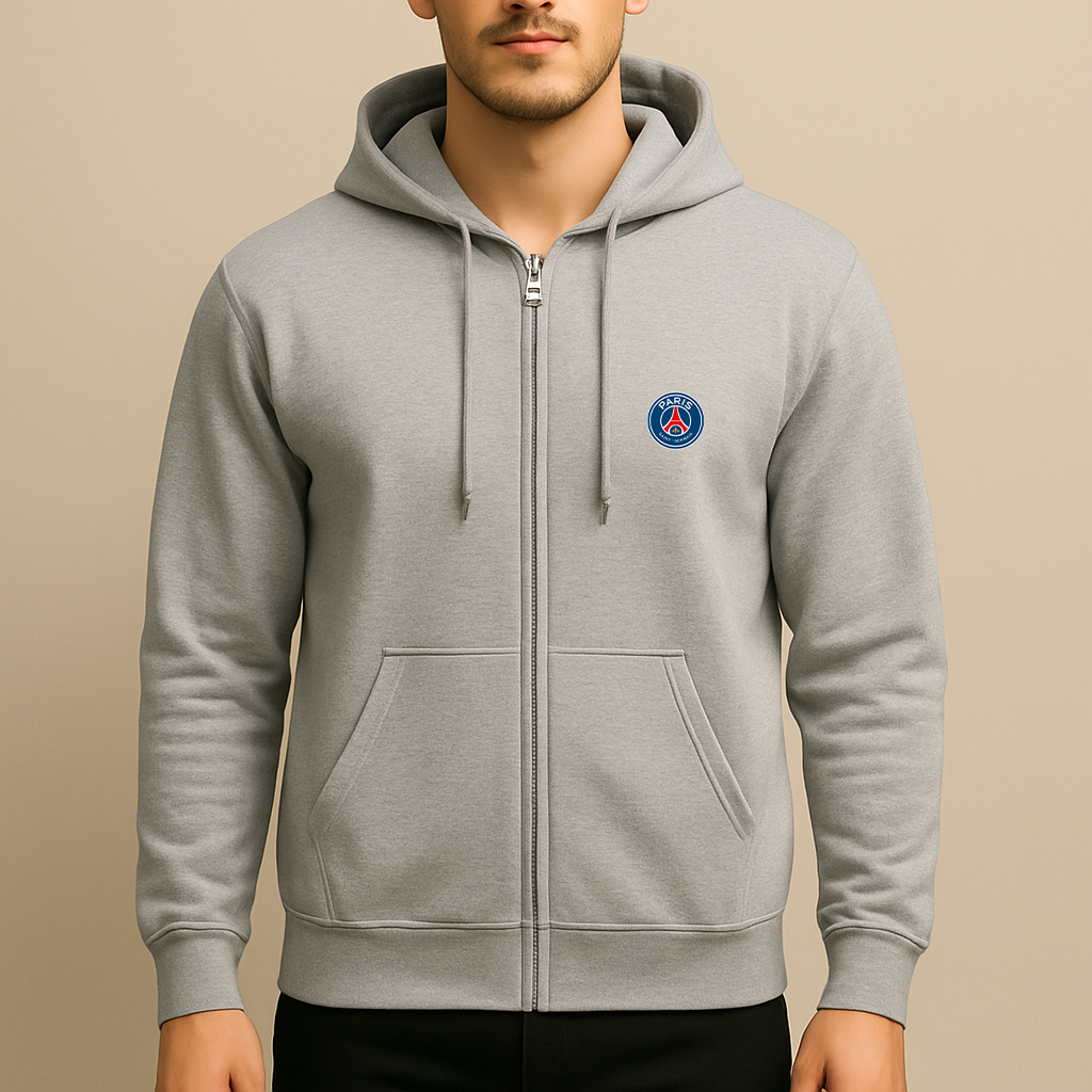 Men’s Paris-Saint Germain Soccer Zipper Hoodie