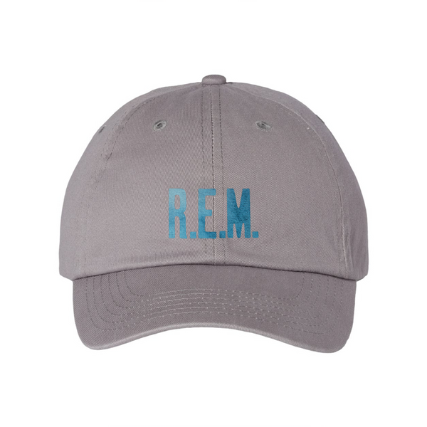 R.E.M. Blue  Valucap Adult Bio-Washed Classic Dad Hat