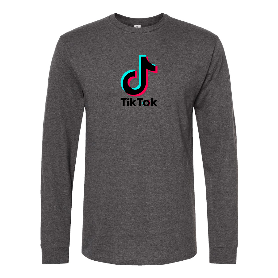 Men's TikTok Social Long Sleeve T-Shirt