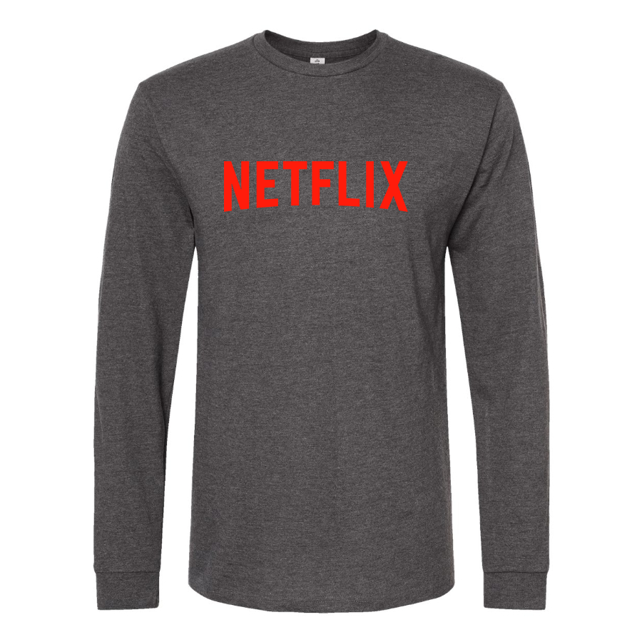 Men's Netflix Movie Show Long Sleeve T-Shirt