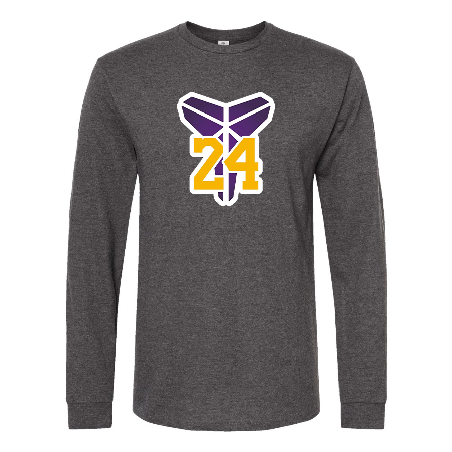 Men's Kobe Bryant Mamba 24 Long Sleeve T-Shirt