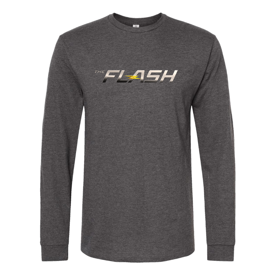 Men's The Flash DC Superhero Long Sleeve T-Shirt