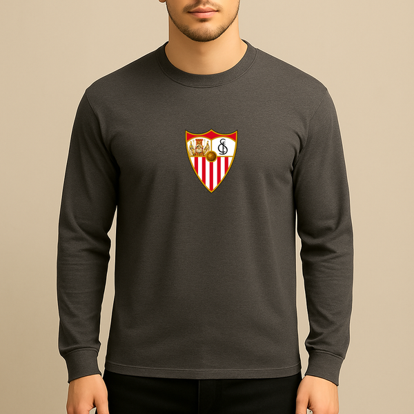 Men's Sevilla FC Long Sleeve T-Shirt