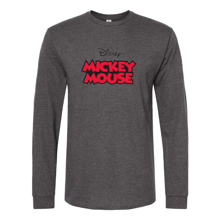 Men's Mickey Mouse Disney Long Sleeve T-Shirt