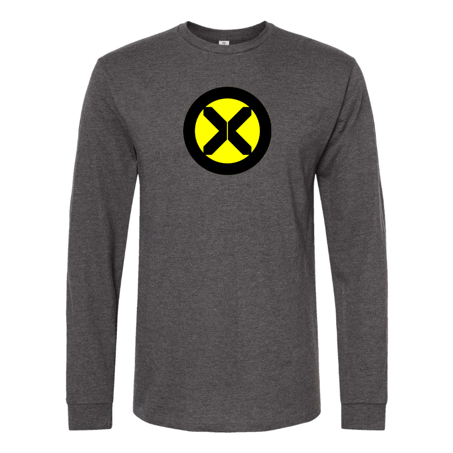 Men's X-Men Marvel Comics Superhero Long Sleeve T-Shirt