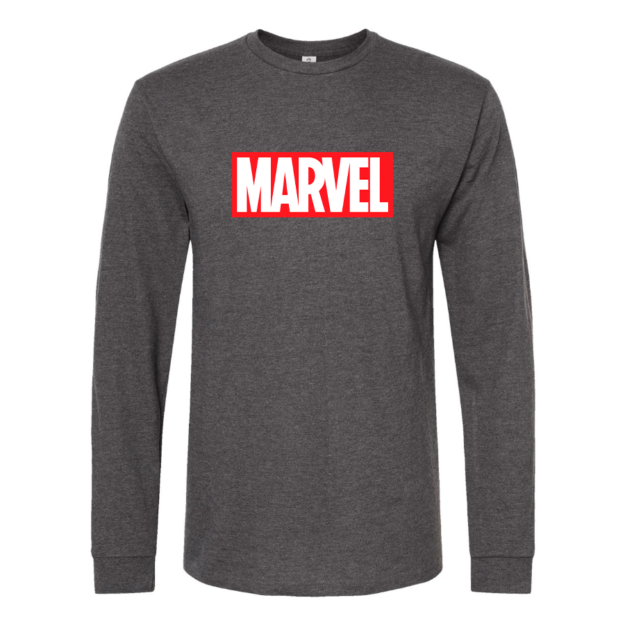 Men's Marvel Comics Superhero Long Sleeve T-Shirt