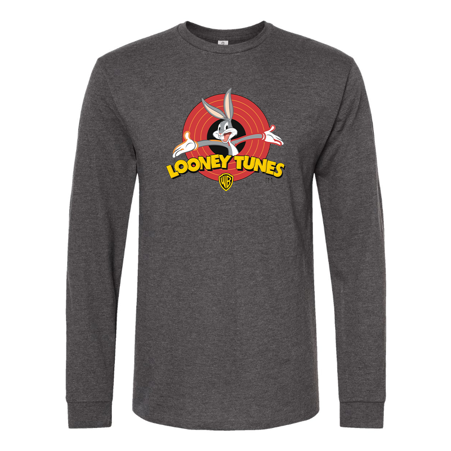 Men's Looney Tunes Warner Brothers Cartoon Long Sleeve T-Shirt